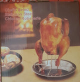 Stainless Steel Rotisserie Chicken Roaster Grill Stand height 16 cm diameter 14 cm