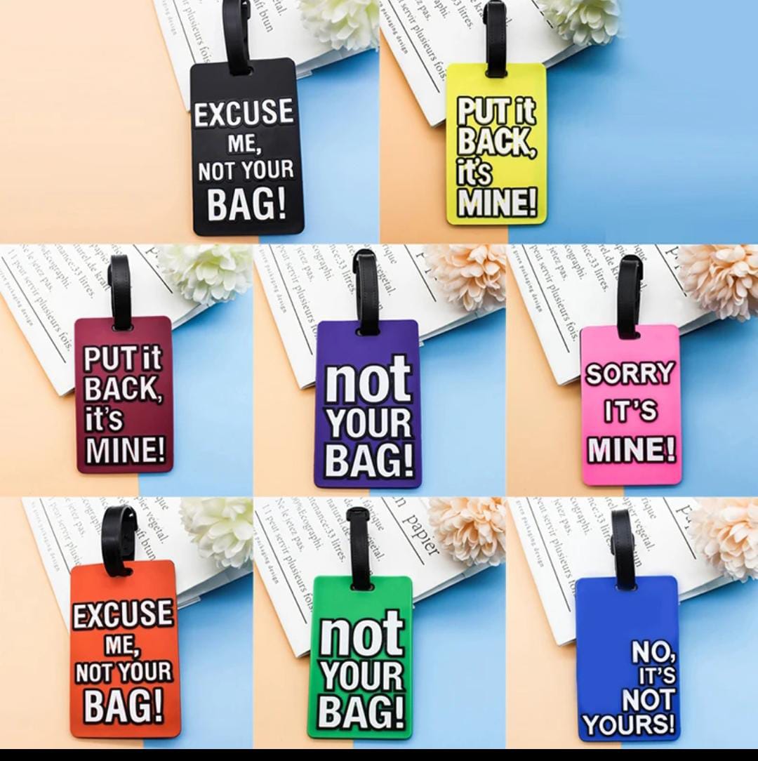 laggage identity tags