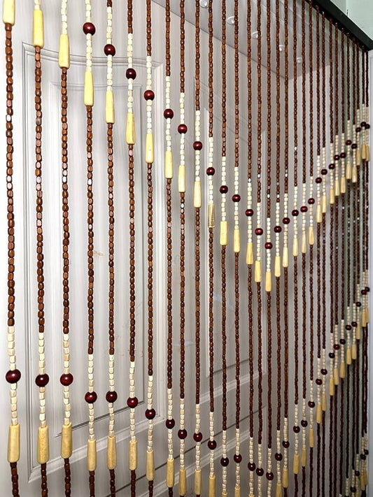 Wooden beads Salon Curtain