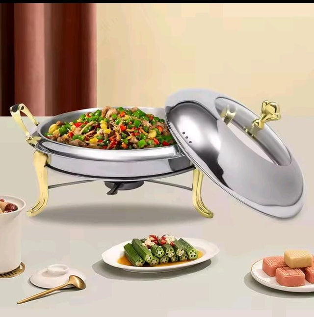 Buffet Round Food Warmer – Chafing Dish