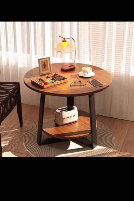 luxury double layered coffe side table