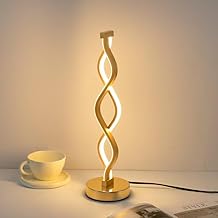 Modern Spiral Design LED Table Lamp