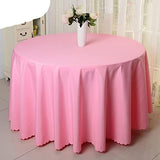 Round Polyester Tablecloth – 320cm Wedding & Event Table Cover