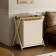 Large Capacity Laundry / Storage Basket — Beige