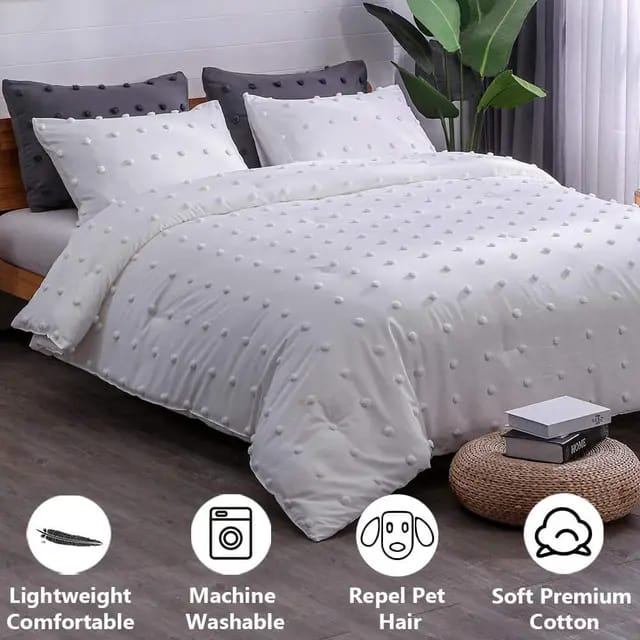 Luxury Tufted duvet cover Bedding set