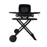 Double Burner Portable BBQ with Trolley