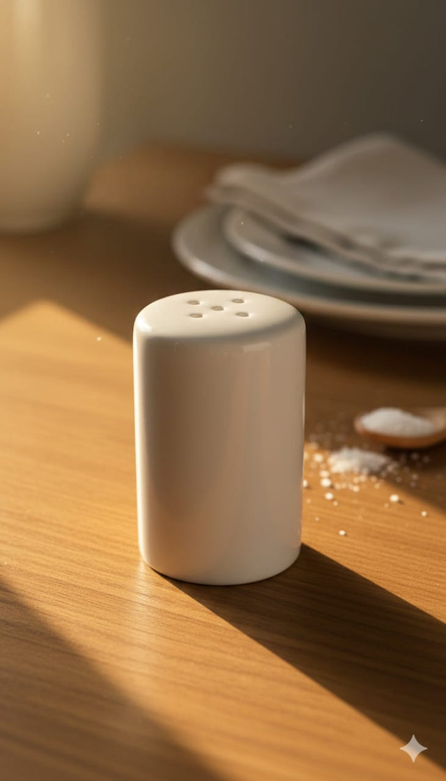 ceramic salt shaker