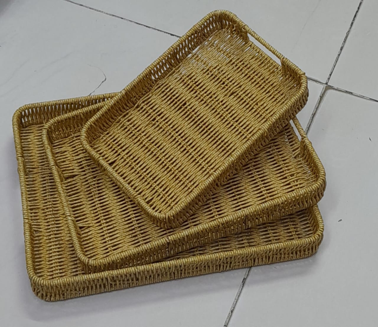 RATTAN TRAYS