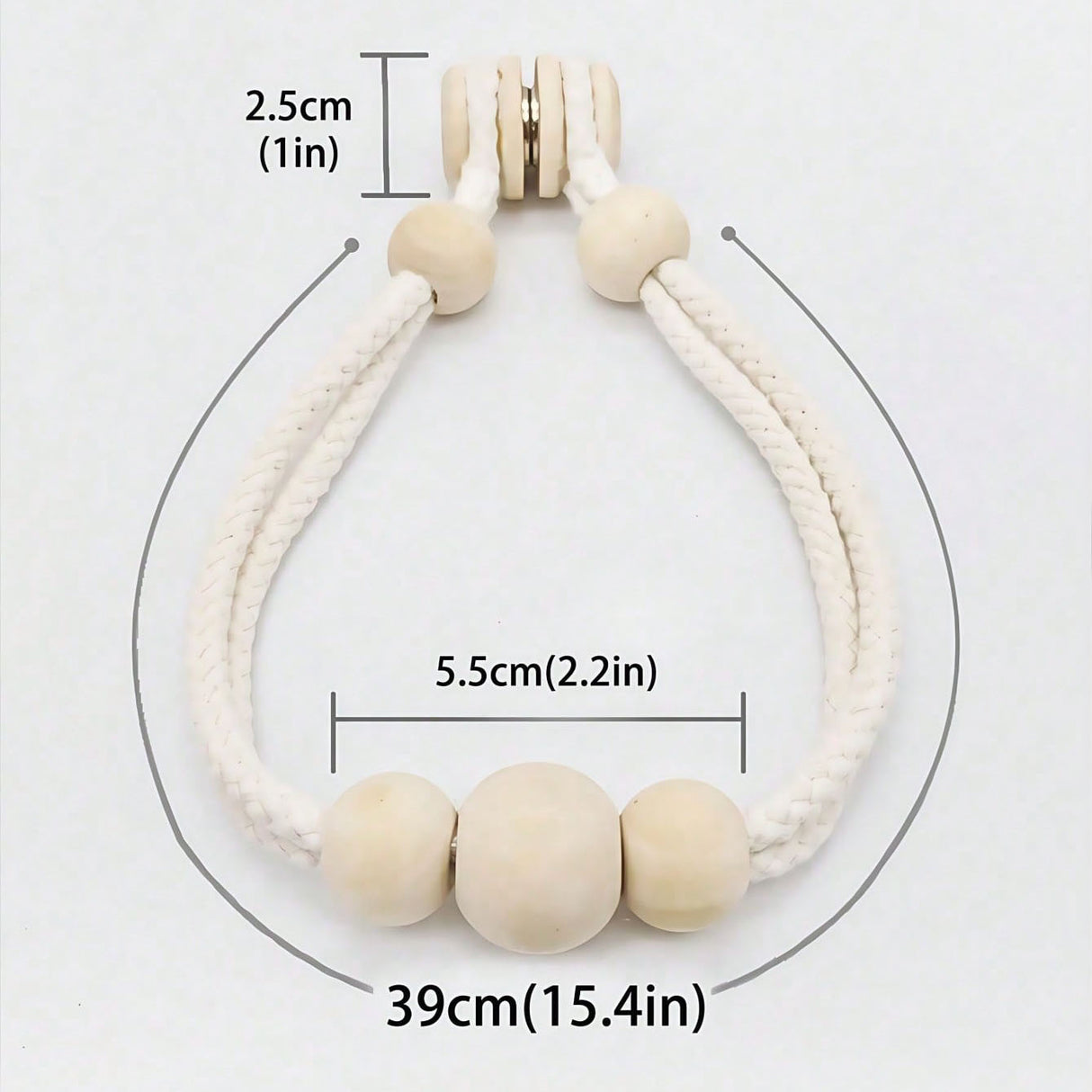 Nordic Magnetic Curtain Binding Strap – 2pcs