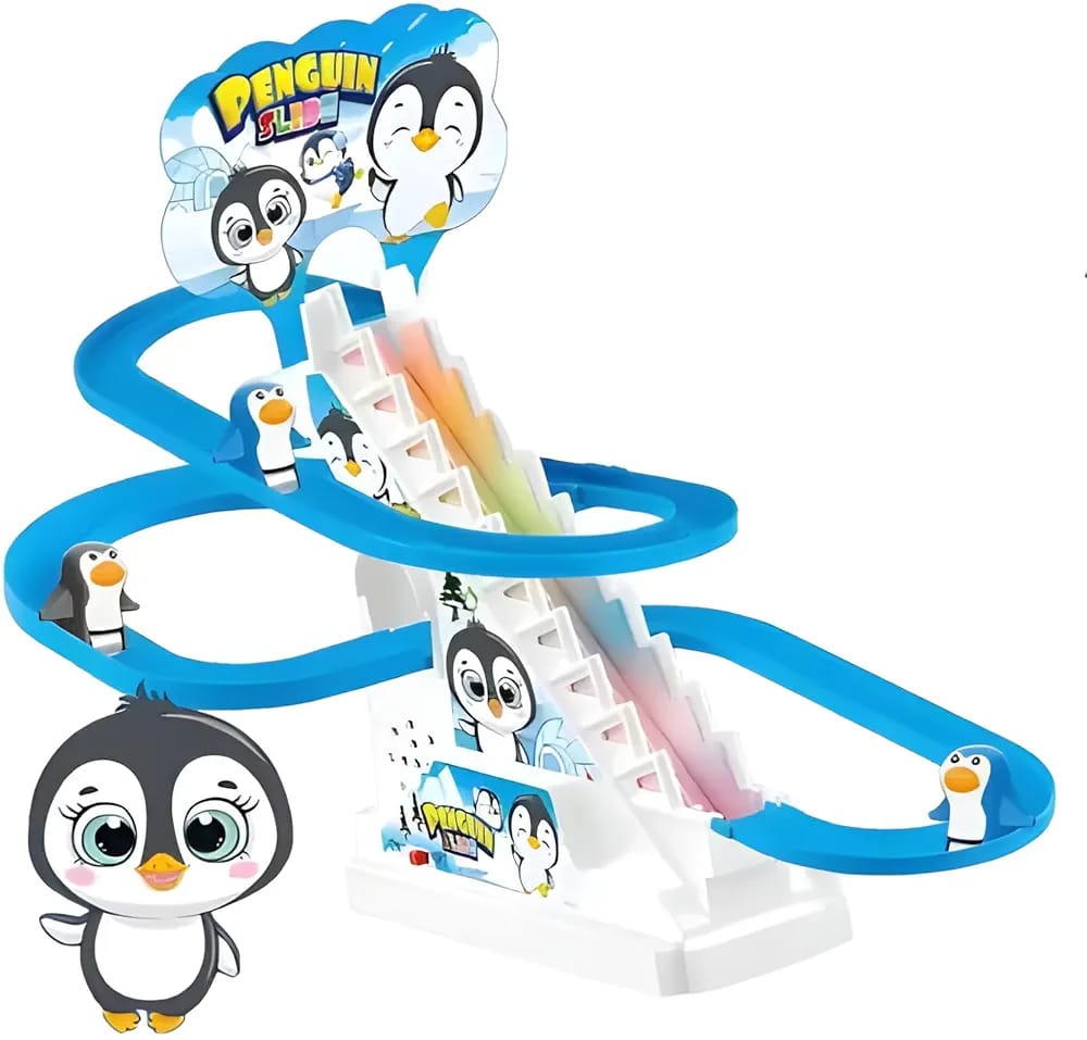penquin slide toy