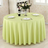 Round Polyester Tablecloth – 320cm Wedding & Event Table Cover