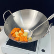 Thickened Round Bottom Double Ear Stainless Steel Wok