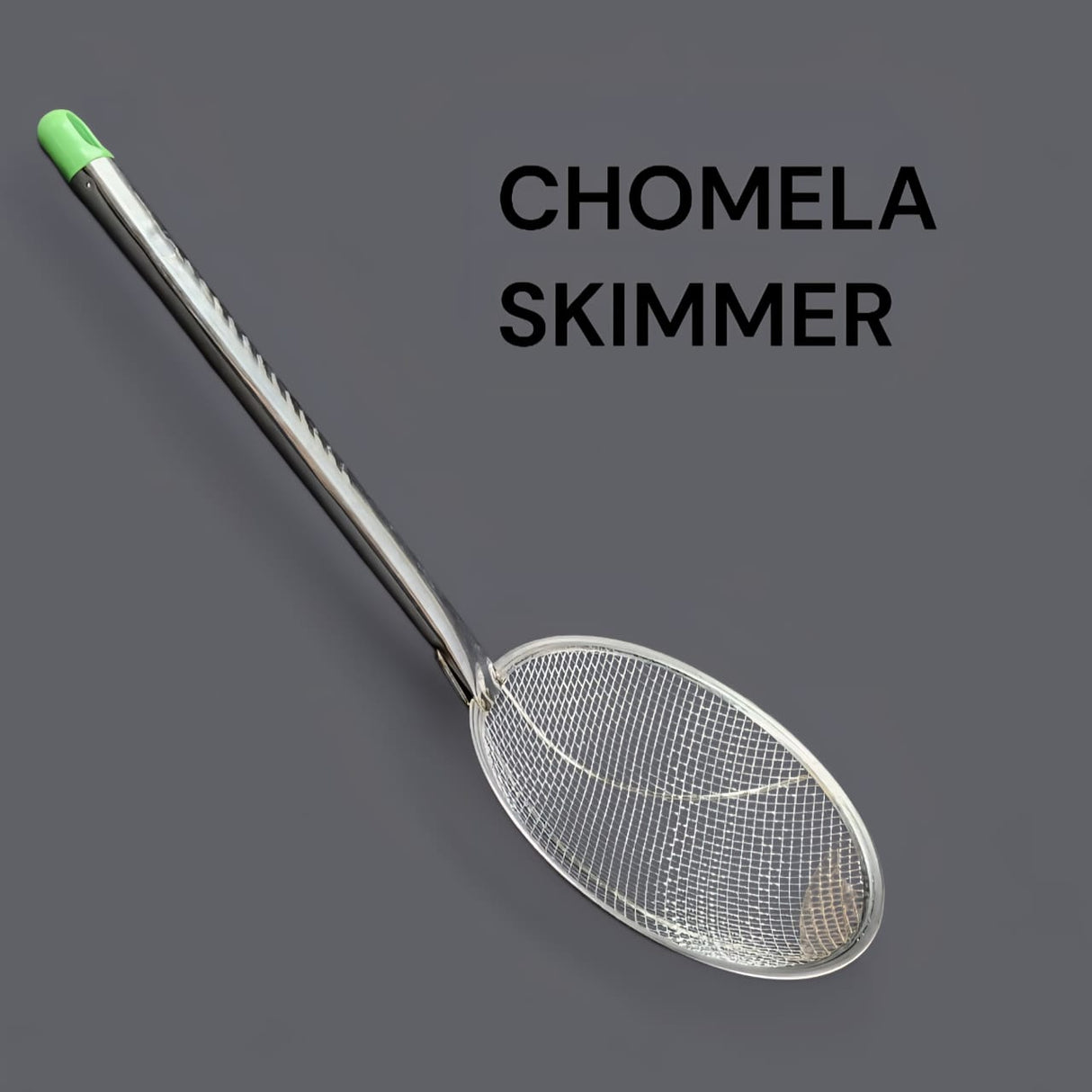 Steel skimmer 20 cm