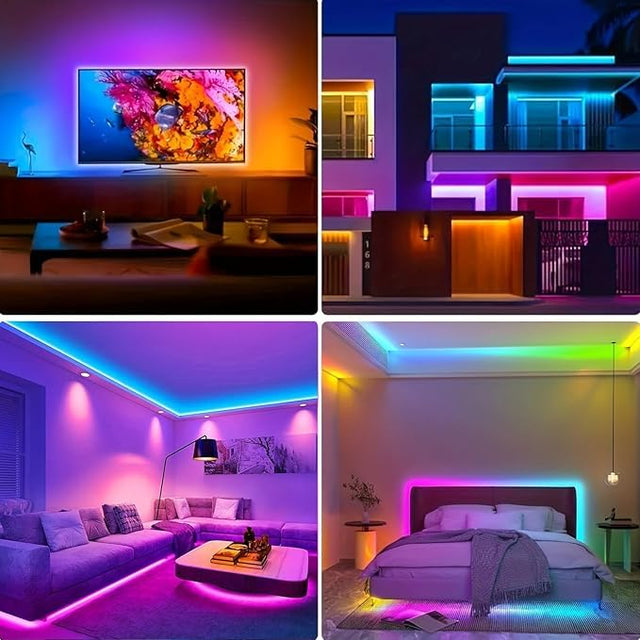 LED Strip Lights – 10-Meter RGB Rope Lighting
