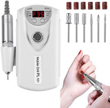 Professional Rechargeable Electric Nail Drill – 35,000 RPM