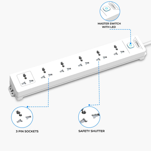 Multi-Socket Extension Board