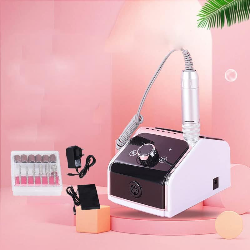 Electric Nail Drill Machine 50W with Foot Pedal – Professional Manicure and Pedicure Set