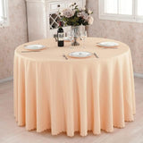 Round Polyester Tablecloth – 320cm Wedding & Event Table Cover