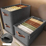 Foldable multipurpose HARD FABRIC clothes/closet organizer