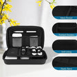 Hard Travel Electronic Organizer Case – Shockproof Cable & Gadget Storage Bag