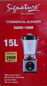 Commercial Blender 15 Ltr Jar