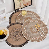 Boho Style Jute Table Place Mats