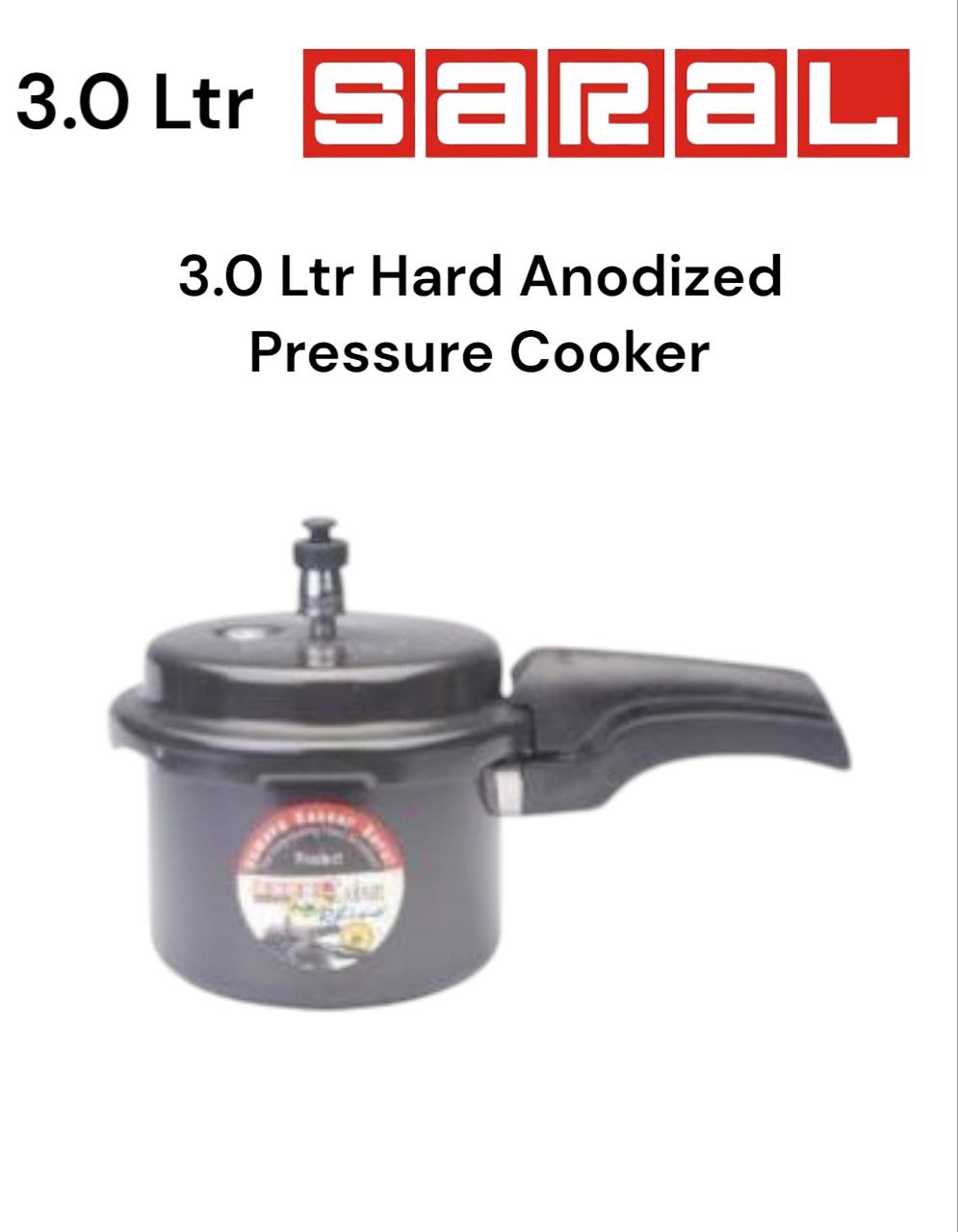 Ltr Hard Anodized Pressure Cookers