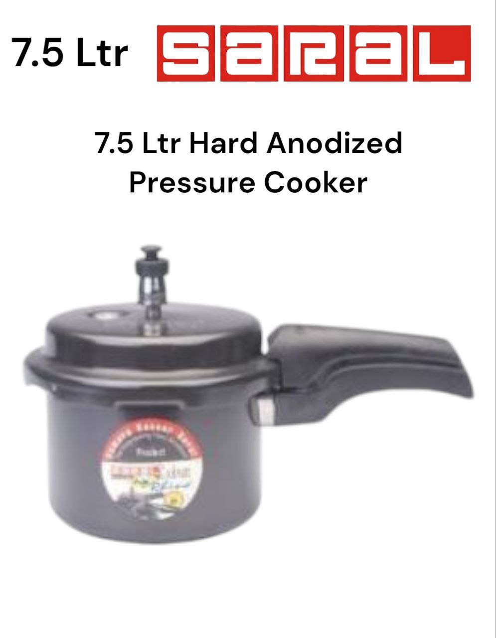 Ltr Hard Anodized Pressure Cookers