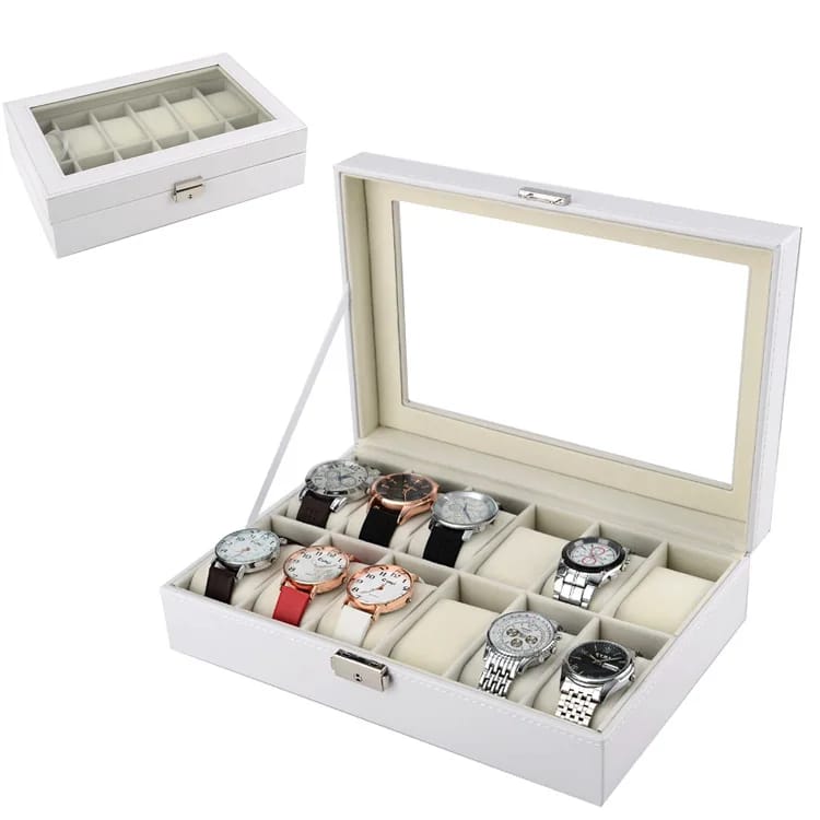 leather watch organizer