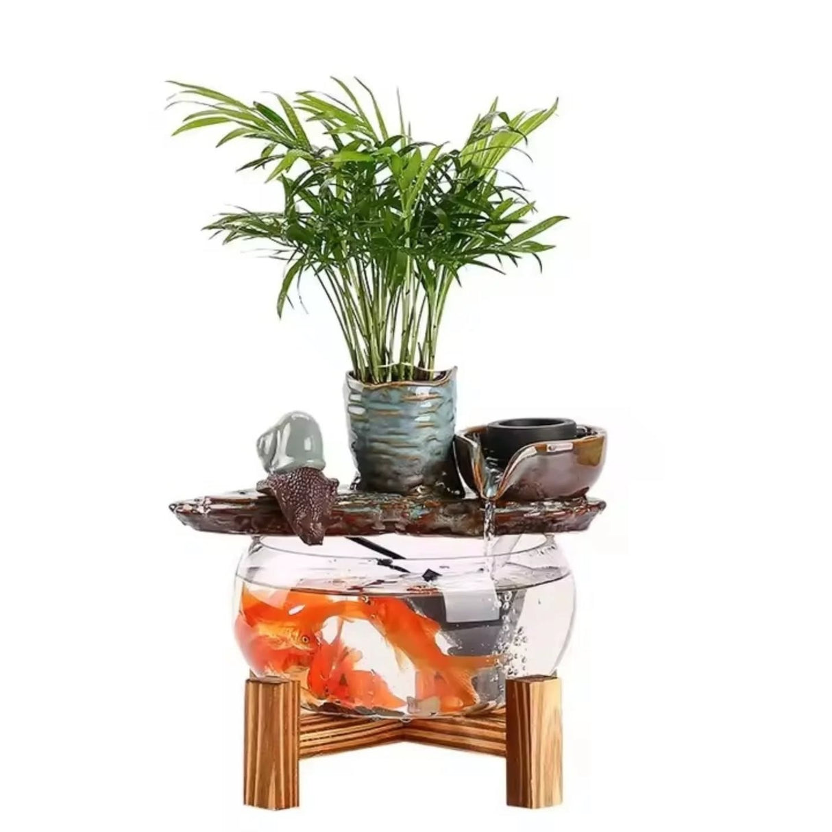 Waterfall Aquarium – Feng Shui Inspired