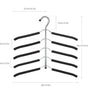 5 Layer Space Saving Hanger nje