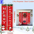 Christmas Door Banner Set – 2 Pieces (180 × 30 cm)