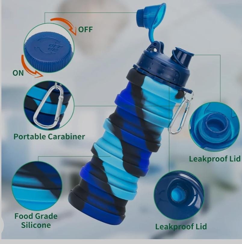 Collapsible water bottle