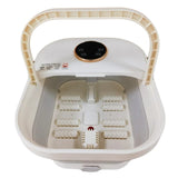 Electric foot bath massager