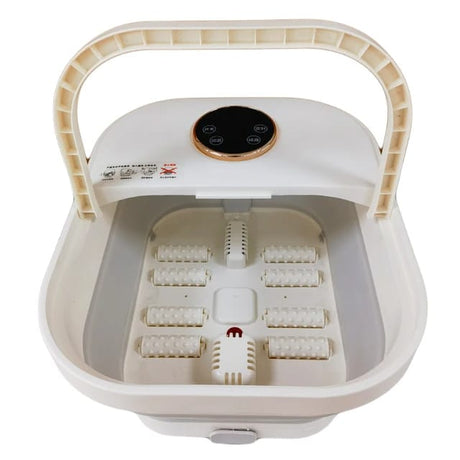 Electric foot bath massager