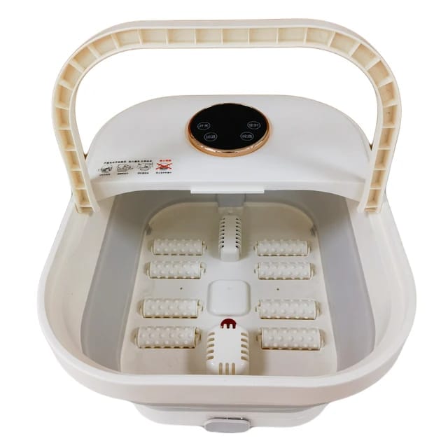 Electric foot bath massager