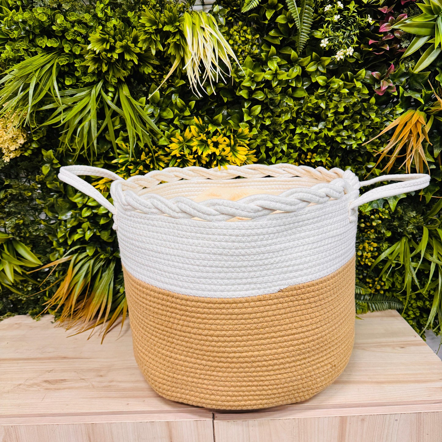 Cotton Rope Basket.