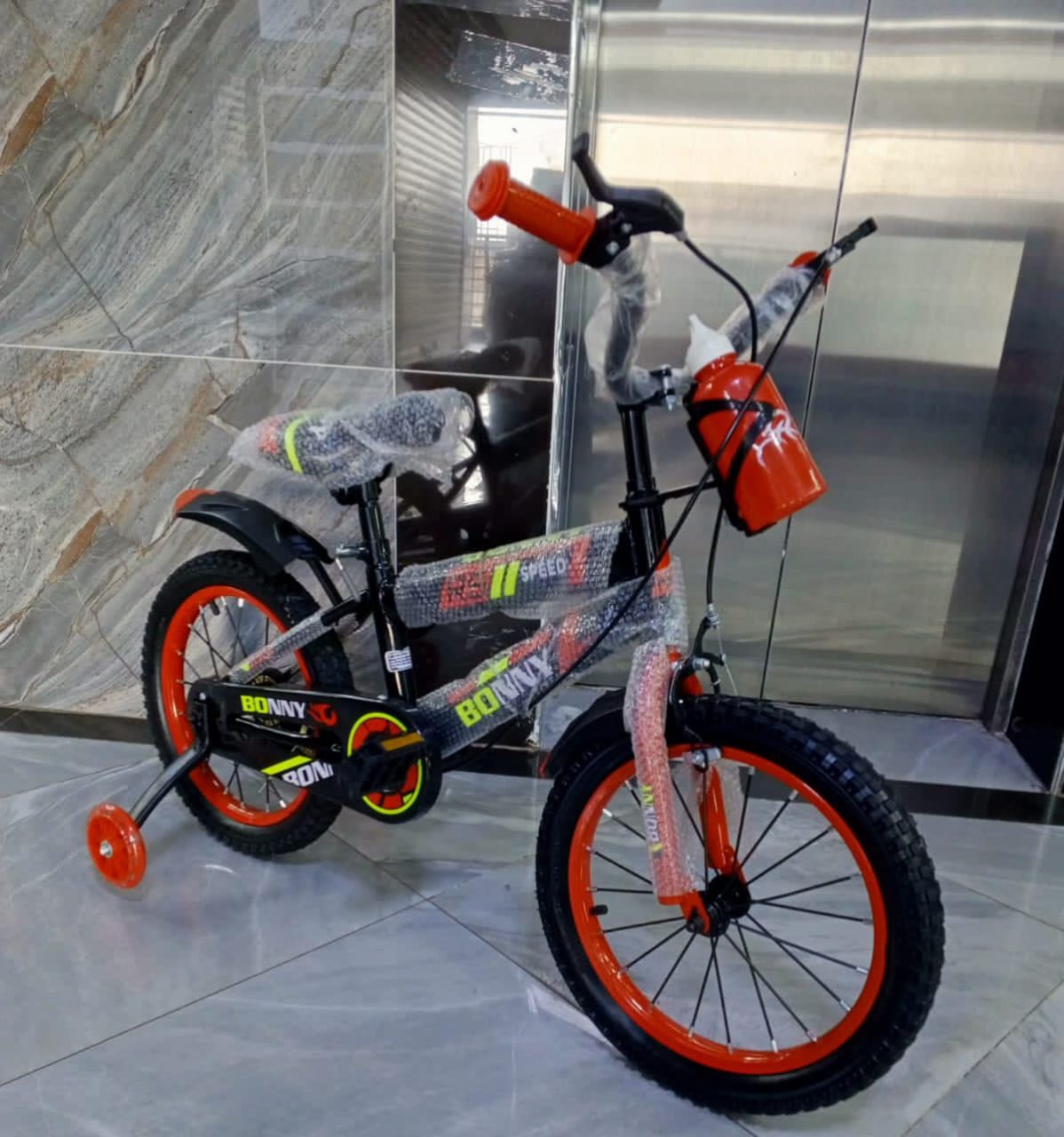 Size 16 bike suitable for kids age 5 to 7yrs