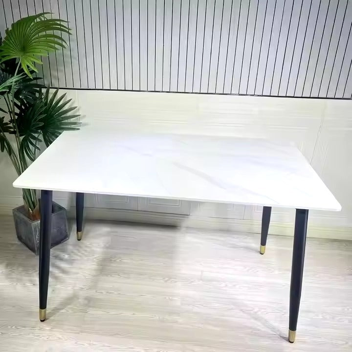 High-quality marble table with Gold legs