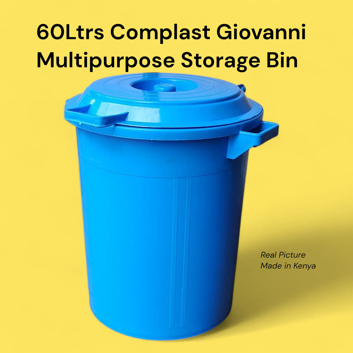 Multipurpose storage bin 60 litres