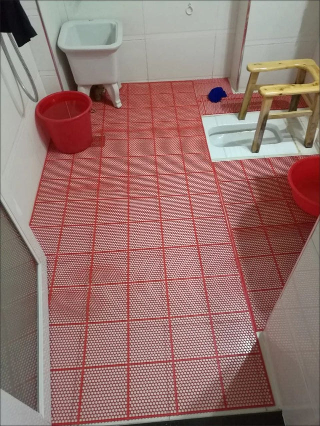 Perforated PVC Anti-Slip Mat 1.2M × 1M