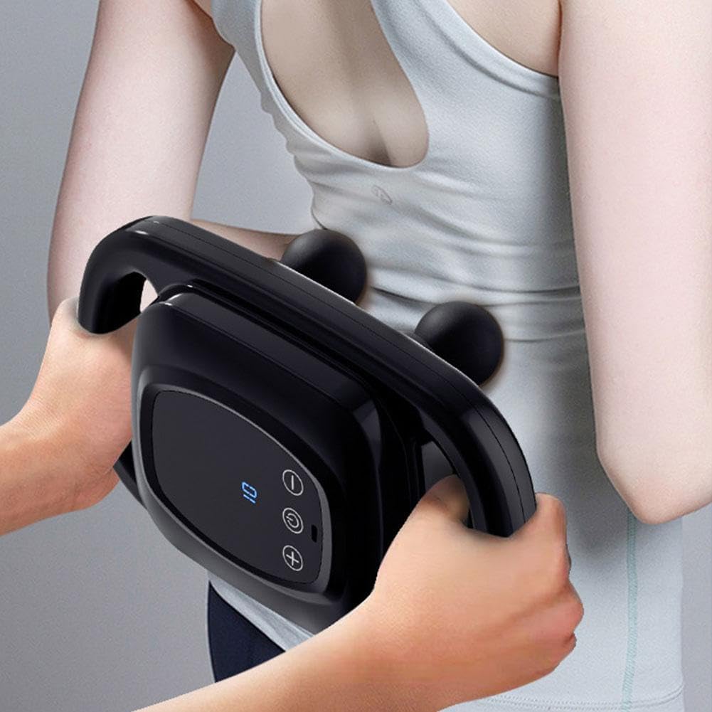 6-Head Deep Tissue Massage Gun – Professional Handheld Massager