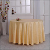 Round Polyester Tablecloth – 320cm Wedding & Event Table Cover