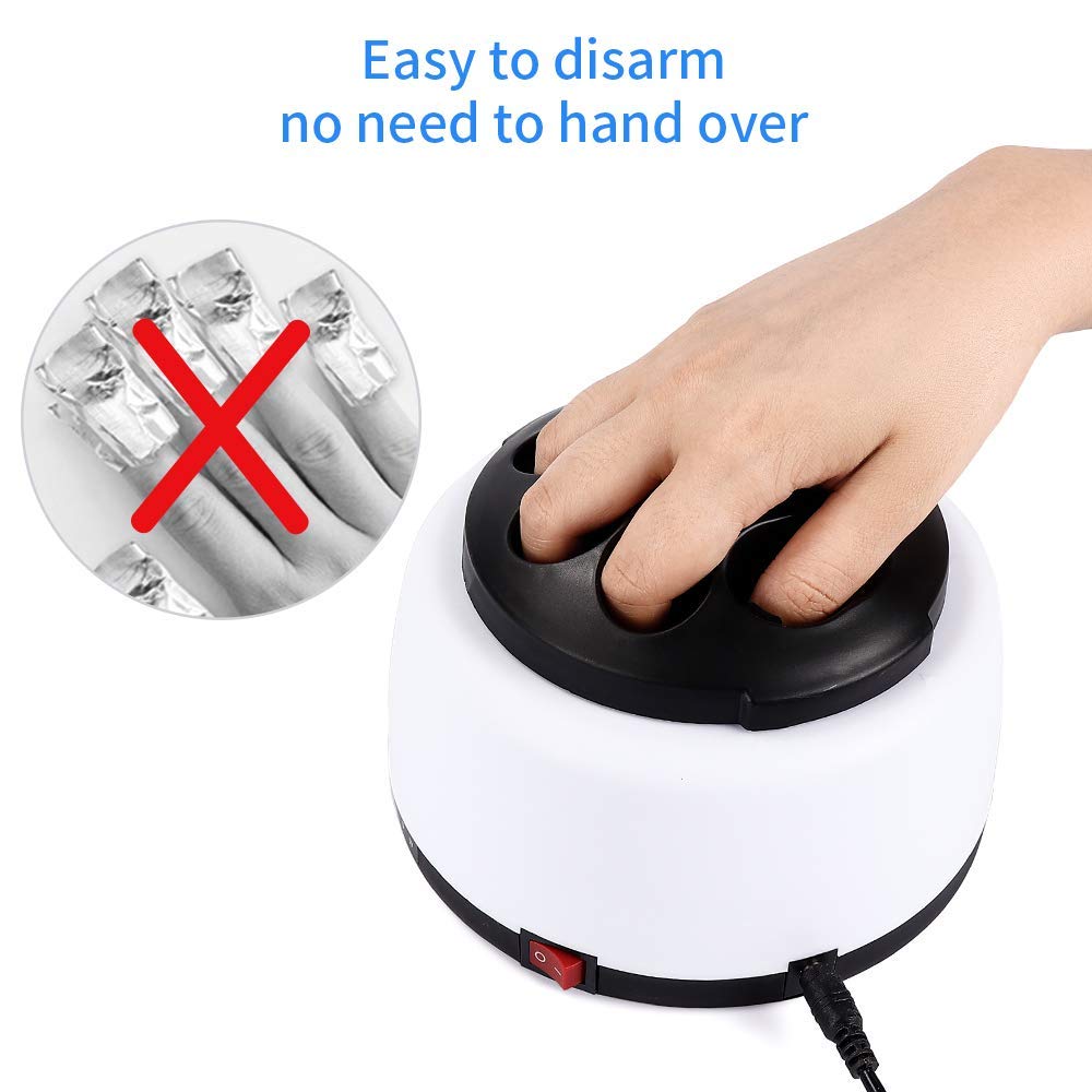 Electric Nail Polish Remover Machine – Portable Gel Steamer
