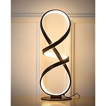 Modern Spiral Design LED Table Lamp