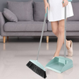 Broom and scoop folding dustpan