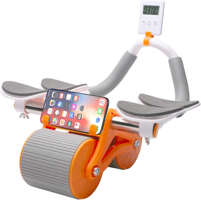 Automatic Rebound Ab Abdominal Exercise Roller Wheel