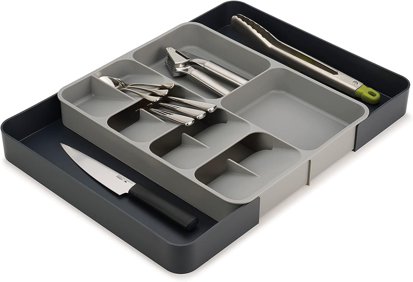 Expandable cutlery gadgets drawer organizer