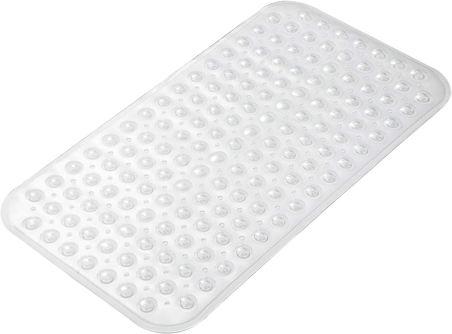 Bath Tub Mat, Medium Size 50by80cm Non-Slip Shower Mats with Suction Cups and Drain Holes