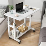 Portable Desk, Mobile Height Adjustable Table